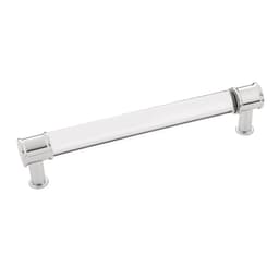 PRO LUXE Lucent Series 6-5/16" (160 mm) Center to Center Crysacrylic/Chrome Pull, - SZ81CACH