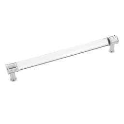 PRO LUXE Lucent Series 8-13/16" (224 mm) Center to Center Crysacrylic/Chrome Pull, - SZ83CACH