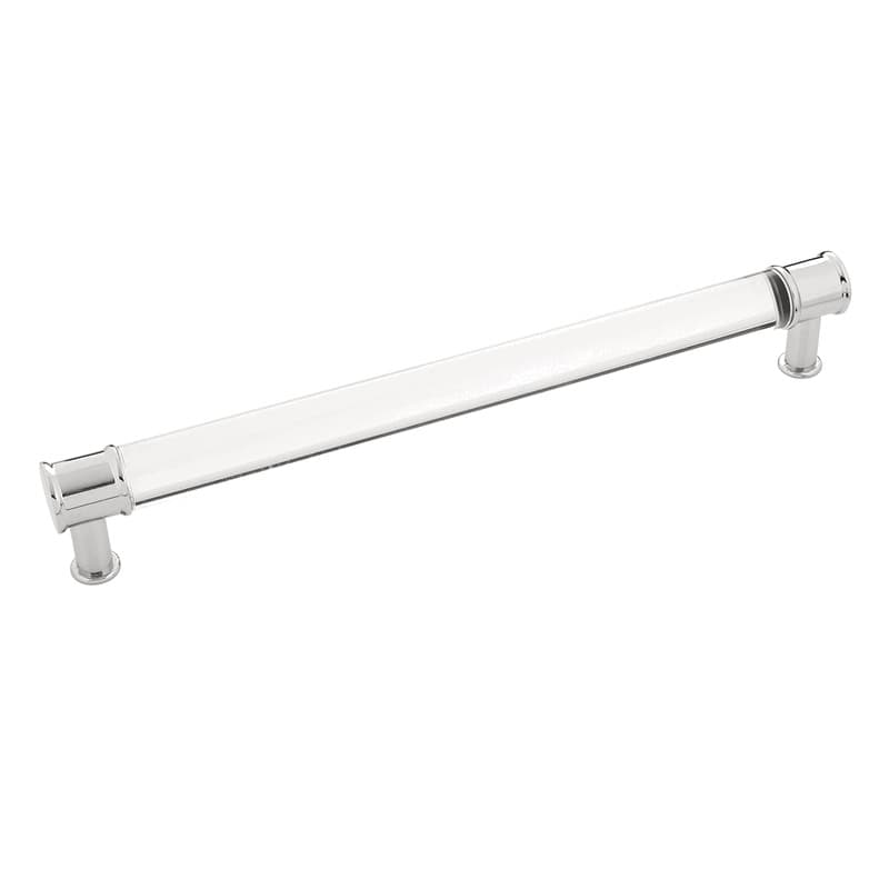PRO LUXE Lucent 8-13/16" (224 mm) Center to Center Crysacrylic/Chrome Pull, SZ83CACH