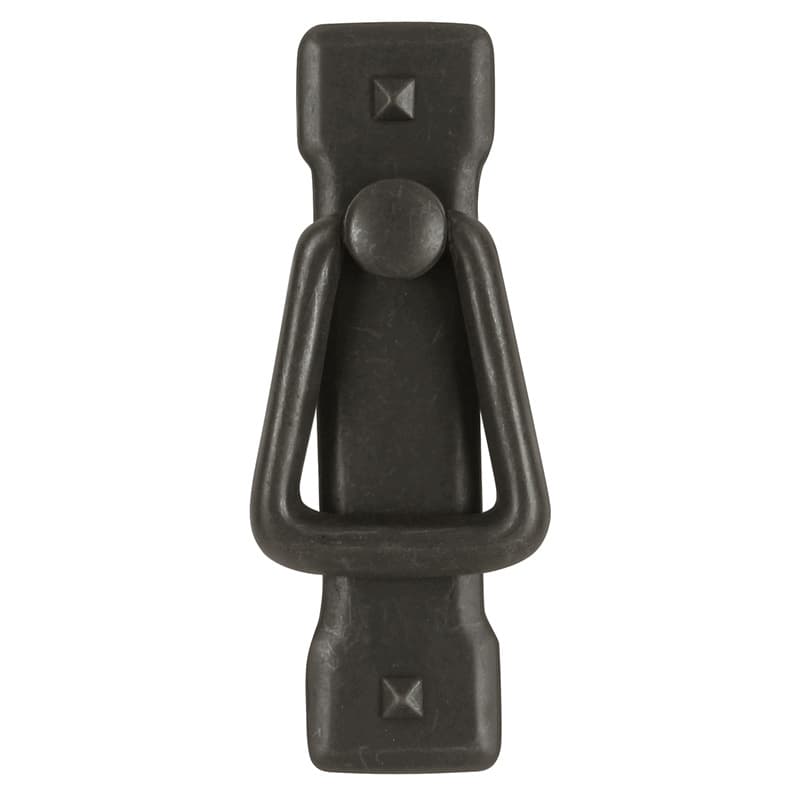 PRO LUXE Rustic Series 1-1/4" (32 mm) Center to Center Black Mist Antique Pull, - SZ85BMA
