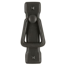 PRO LUXE Rustic Series 1-1/4" (32 mm) Center to Center Black Mist Antique Pull, - SZ85BMA