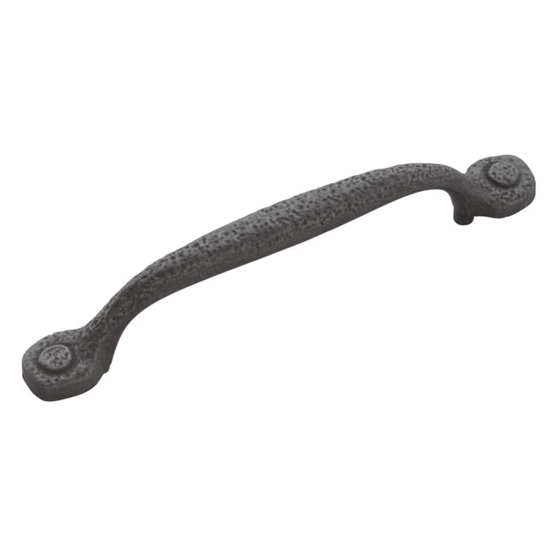 PRO LUXE Countryside Series 5-1/16" (128 mm) Center to Center Black Iron Pull, - SZ106BI