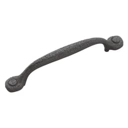 PRO LUXE Countryside Series 5-1/16" (128 mm) Center to Center Black Iron Pull, - SZ106BI
