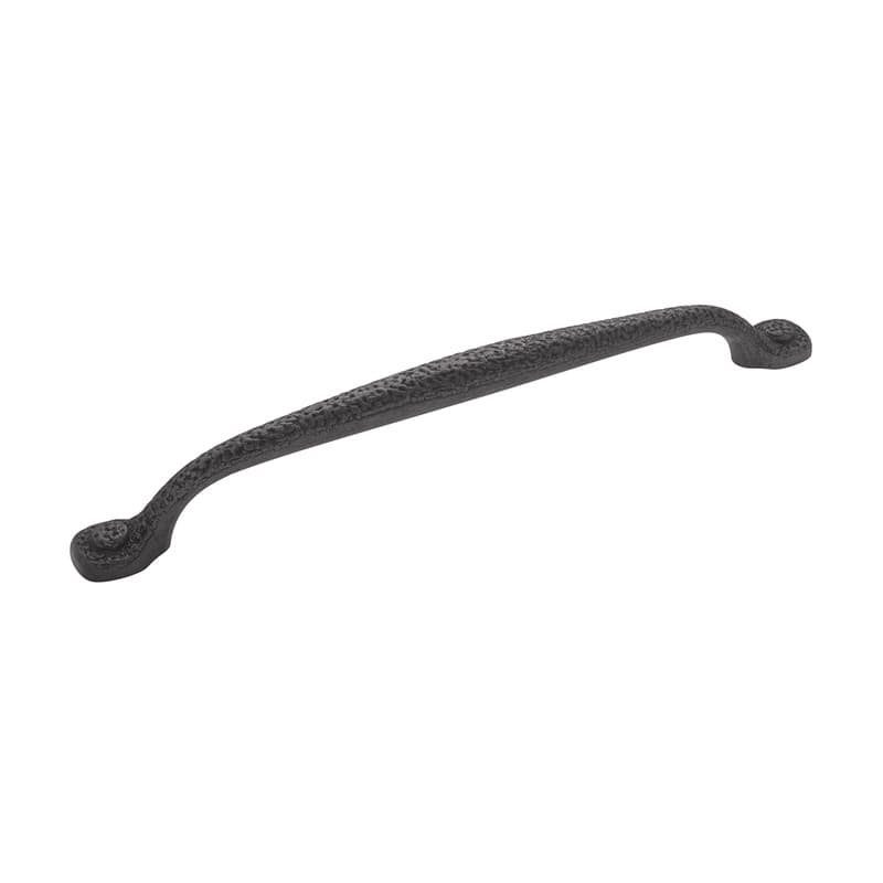 PRO LUXE Countryside 8-13/16" (224 mm) Center to Center Black Iron Pull, SZ109BI