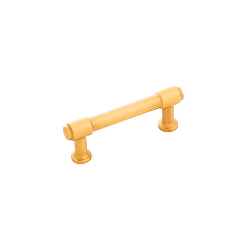 PRO LUXE Refined 3" (76 mm) Center to Center Brushed Golden Brass Pull, SZ96BGB
