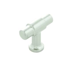 PRO LUXE Refined Series Satin Nickel 1-5/8 in (41 mm) L x 5/8 in (16 mm) W Knob, -SZ98SN