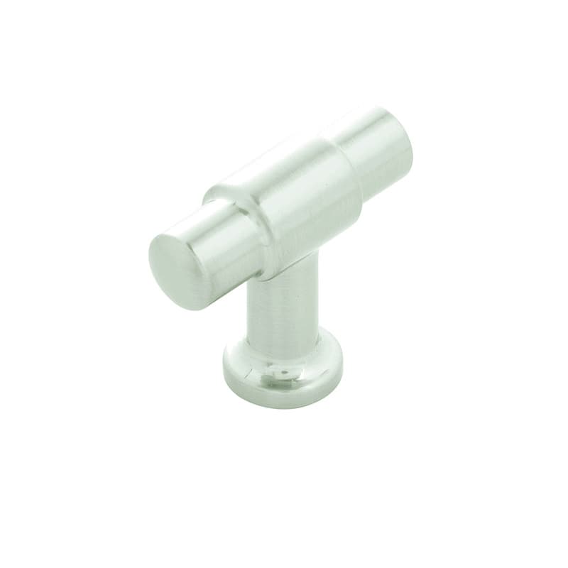 PRO LUXE Refined Satin Nickel 1-5/8" (41 mm) L x 5/8" (16 mm) W Knob, SZ98SN