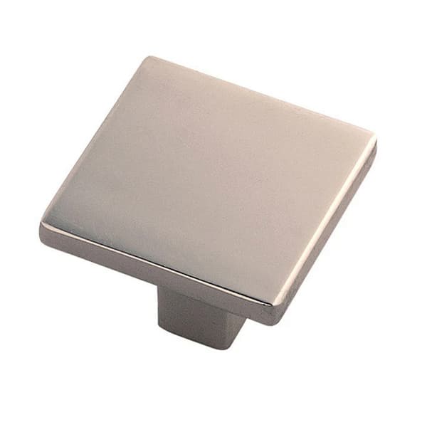 PRO LUXE Pristine Series Polished Nickel 1-1/4 in (32 mm) L x 1-1/4 in (32 mm) W Knob, -SZ11214