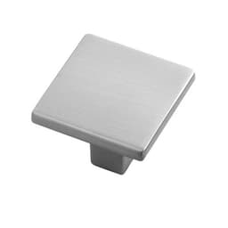 PRO LUXE Pristine Series Stainless Steel 1-1/4 in (32 mm) L x 1-1/4 in (32 mm) W Knob, -SZ112SS