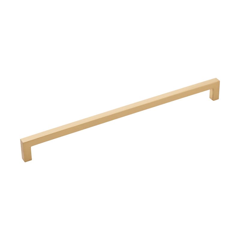 PRO LUXE Pristine Series 12" (305 mm) Center to Center Brushed Golden Brass Pull, - SZ113BGB