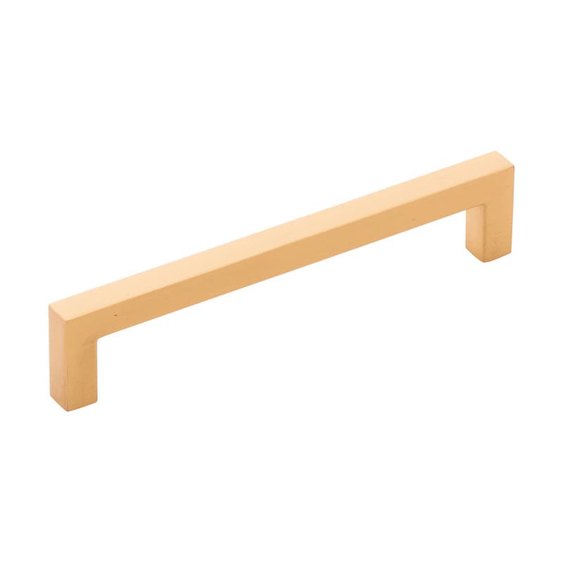 PRO LUXE Pristine 5-1/16" (128 mm) Center to Center Brushed Golden Brass Pull, SZ114BGB