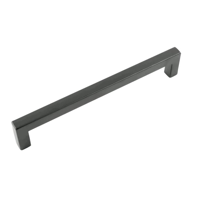 PRO LUXE Pristine 6-5/16" (160 mm) Center to Center Matte Black Pull, SZ115MB