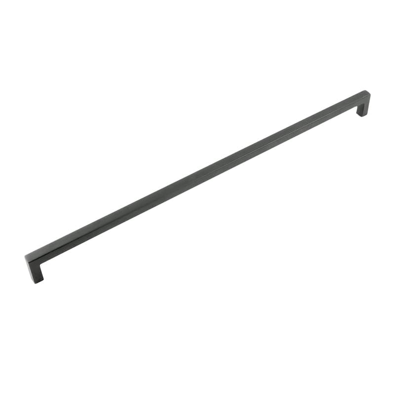 PRO LUXE Pristine Series 18" (457 mm) Center to Center Matte Black Pull, - SZ116MB