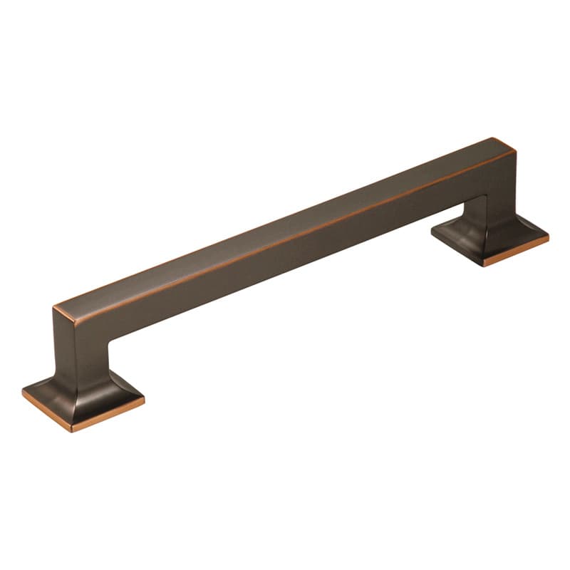 PRO LUXE Gallery Appliance Pull 8" (203 mm) Center to Center, Oil Rubbed Bronze Highlighted, SZ122OBH