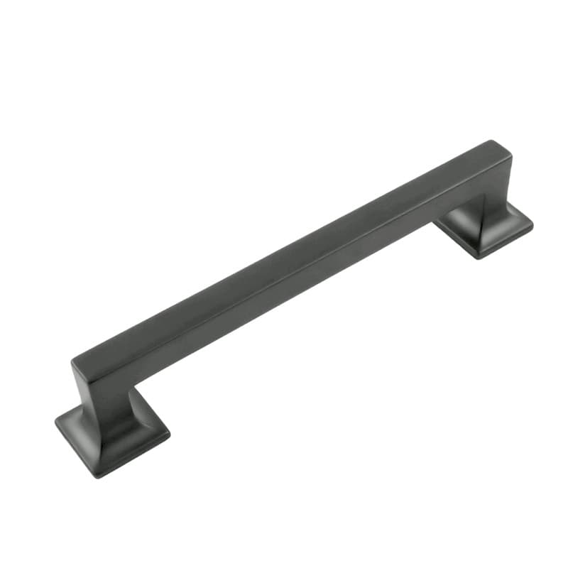 PRO LUXE Gallery 6-5/16" (160 mm) Center to Center Matte Black Pull, SZ129MB