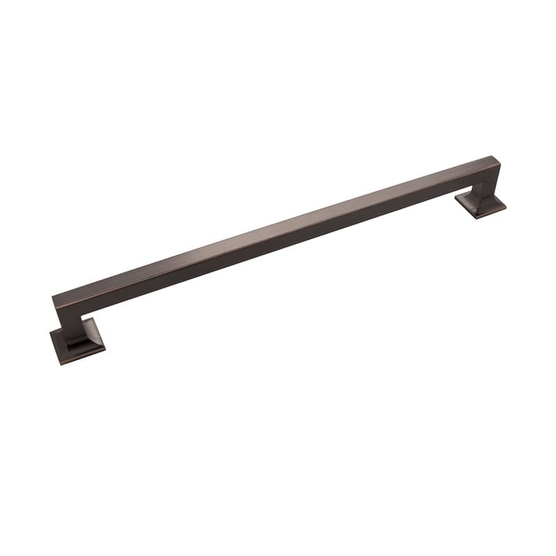 PRO LUXE Gallery 12" (305 mm) Center to Center Oil Rubbed Bronze Highlighted Pull, SZ127OBH