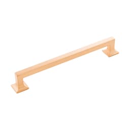 PRO LUXE Gallery Series 8-13/16" (224 mm) Center to Center Brushed Golden Brass Pull, - SZ131BGB