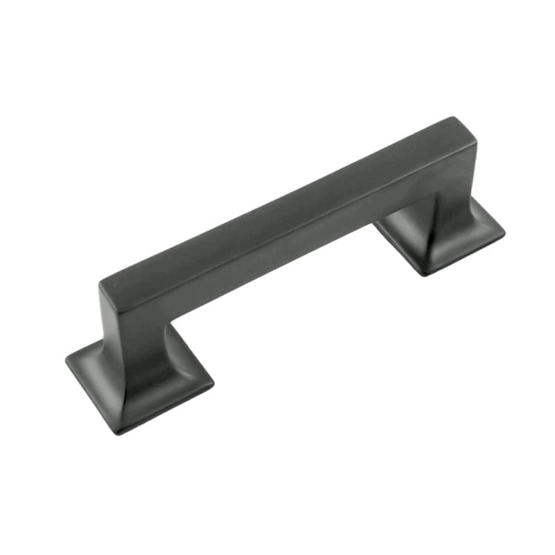 PRO LUXE Gallery Pull 3" (76 mm) Center to Center, Matte Black, SZ132MB