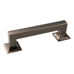PRO LUXE Gallery Series 3-3/4" (96 mm) Center to Center Oil Rubbed Bronze Highlighted Pull, - SZ133OBH