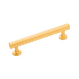 PRO LUXE Lakeside Series 5-1/16" (128 mm) Center to Center Brushed Golden Brass Pull, - SZ142BGB