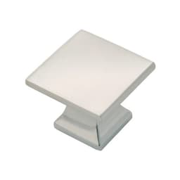 PRO LUXE Gallery Series Polished Nickel 1-1/4 in (32 mm) L x 1-1/4 in (32 mm) W Knob, -SZ12614