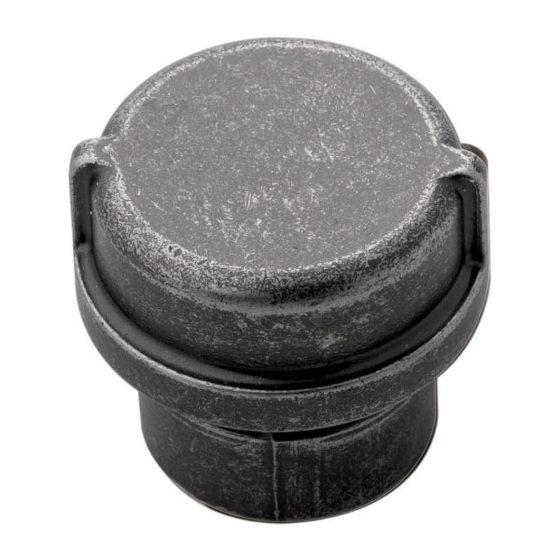PRO LUXE Ironwerks Black Nickel Vibed 1-1/4" (32 mm) Diameter Knob, SZ87BNV