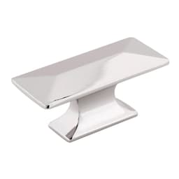 PRO LUXE Cabana Series Polished Nickel 2-5/16 in (59 mm) L x 1-1/16 in (27 mm) W Knob, -SZ1814