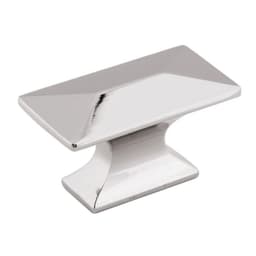 PRO LUXE Cabana Series Polished Nickel 1-3/4 in (44 mm) L x 15/16 in (24 mm) W Knob, -SZ1714