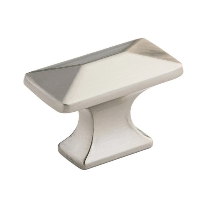 PRO LUXE Cabana Series Satin Nickel 1-1/4 in (32 mm) L x 11/16 in (17 mm) W Knob, -SZ16SN