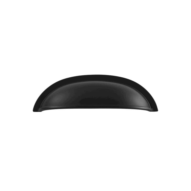 PRO LUXE Chalet Series 3" (76 mm) Center to Center Matte Black Cup Pull, - SZ28MB
