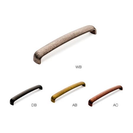 Sugatsune Pull 7-9/16" (192 mm) Center to Center, Matte Antique Copper, ES-Z005-192/AC