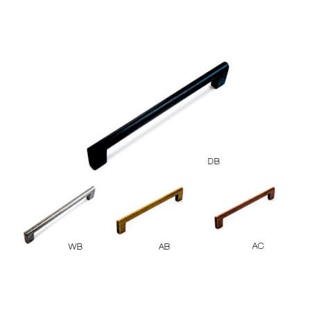 Sugatsune Pull 7-9/16" (192 mm) Center to Center, Dark Bronze, ES-Z006-192/DB