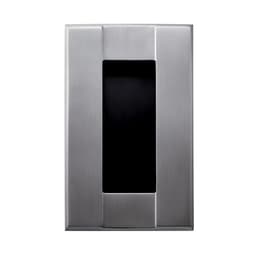 RECESSED PULL,120MM OL,SAT in SS FINISH