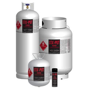 Sta'Put S200 High Performance Contact Adhesive, Clear, 38lb Canister