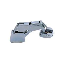Sugatsune Free Swinging Inset Overlay Face-Frame;Frameless Thick Door Hinge Satin Chrome, 90° Screw-On - H160-34/0