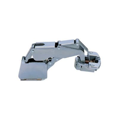 Sugatsune H160 90&deg; Inset European Thick Door Hinge Free Swinging Screw-On H160-34-0