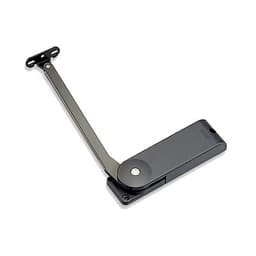 OV-EZ-3 Left Hand Lift Assist Mechanism for Over-The-Top Flipper Door, Black/Nickel