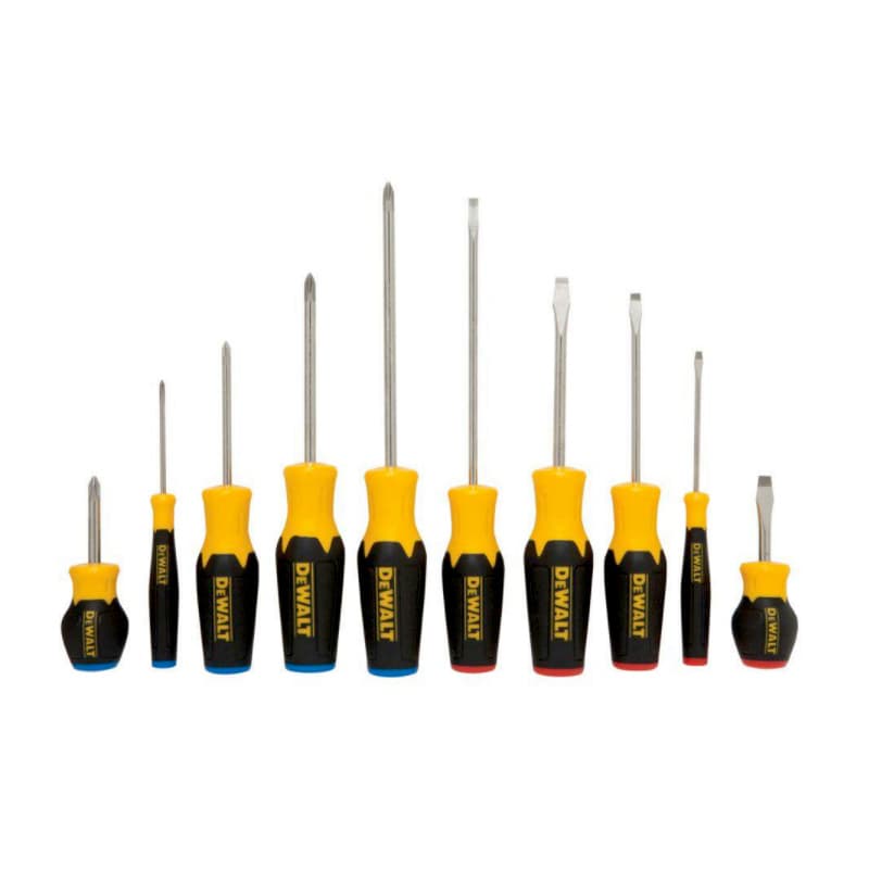 Screwdriver Set 10 Pieces - Dewalt DWHT62513L
