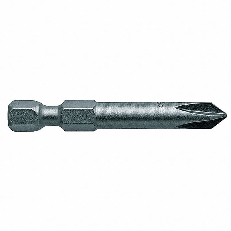 Phillips Head Bits Assorted Size 1/4" Hex Power Drive Bits - Cooper Power Tools, Inc. 492-BX