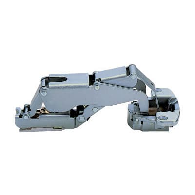 Sugatsune H160 90&deg; 23mm Overlay European Thick Door Hinge Self-Closing Screw-On H160-C34-23