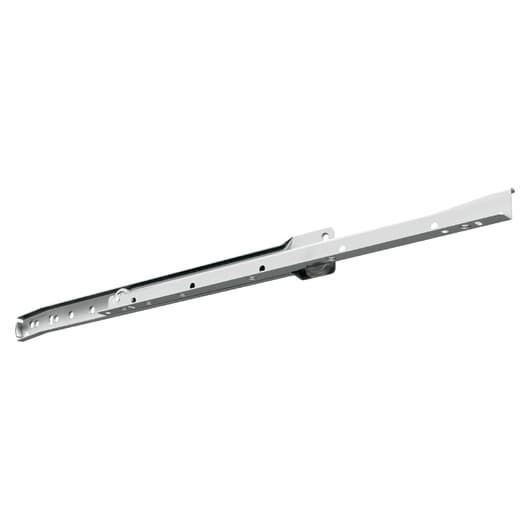 Fulterer USA, Inc. 20 in 3/4 extension Side mount 100 lb Epoxy Coated Euro Slide, White, 2204
