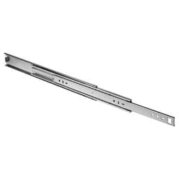 Fulterer 20" Over Travel Standard Ball Bearing Drawer Slide, Unhanded Side Mount Zinc  - 400174