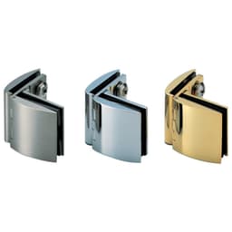 Sugatsune Free Swinging Inset Glass Door Hinge, Screw-On Satin Nickel - GH-450/SN