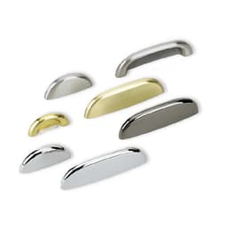Sugatsune RD Series 1-5/8" (41 mm) Center to Center Satin Brass Tab Pull, - RD-55/SB