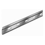 Fixing Rail Oval Hole Steel Electro Plated Finish - Hettich America Corporation 52118