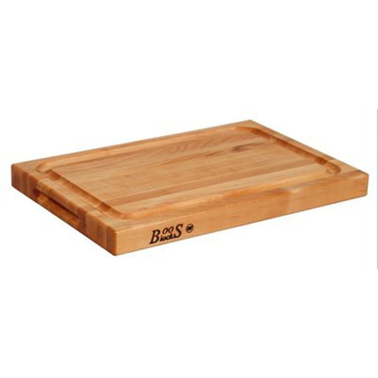 John Boos Professional Collection Maple Cutting Board 1-1/2"Tx12"Wx18"D, -BBQBD