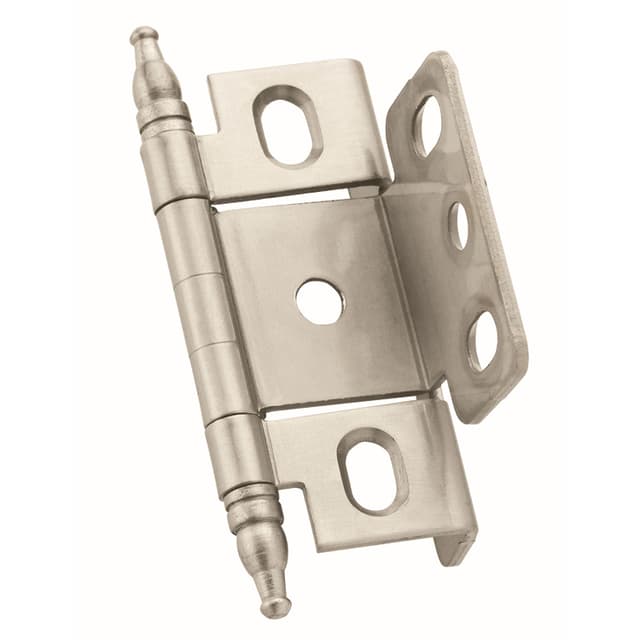 Amerock Non-Mortise Finial Tip Hinge, Full Wrap