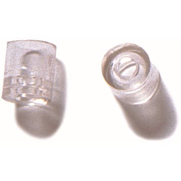 Hinge Accessories Insert Door Stop, Plastic 100 Each