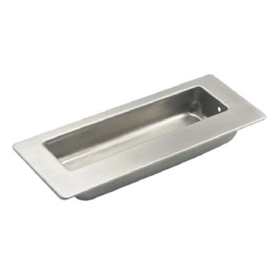 EPCO DP Series 4-1/2" (114 mm) Length Stainless Steel Recessed Pull, - DP4115-SS