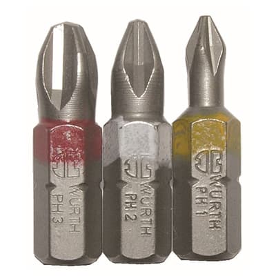 Wurth Phillips Drive Bits